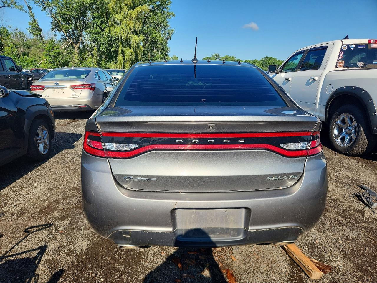 2013 Dodge Dart Sxt Gray vin: 1C3CDFBA0DD297848