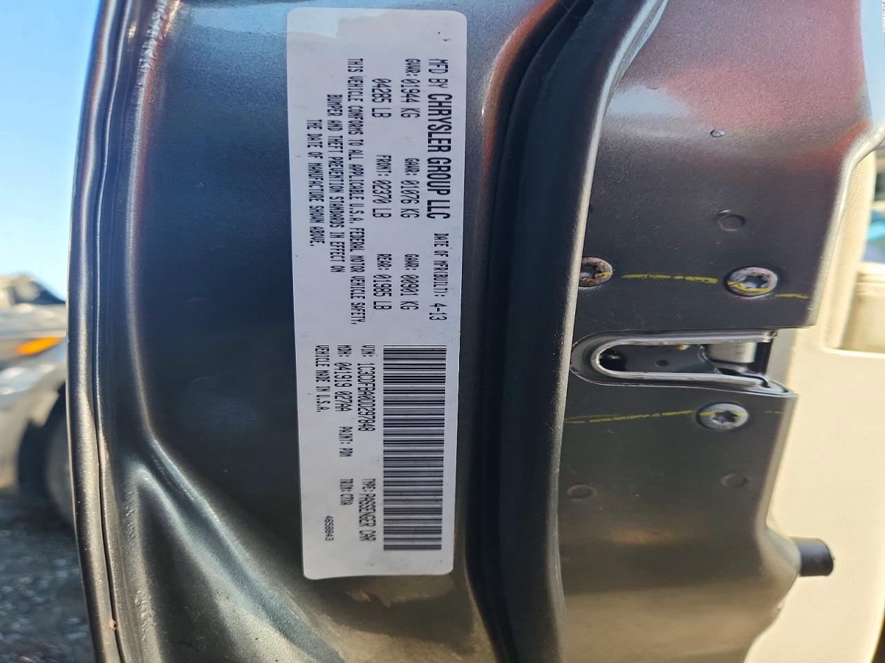 2013 Dodge Dart Sxt Gray vin: 1C3CDFBA0DD297848