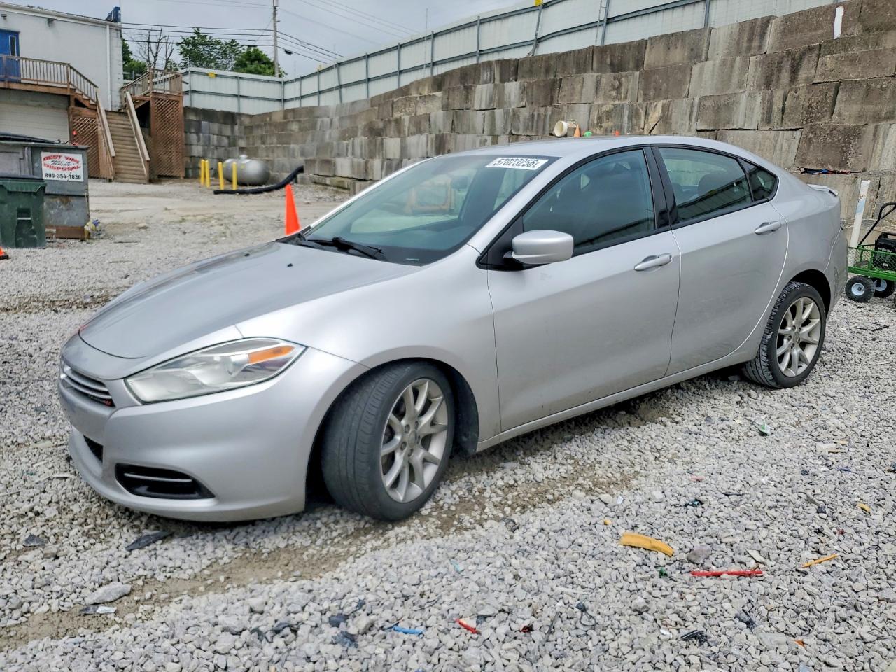 2013 Dodge Dart Sxt Silver vin: 1C3CDFBA0DD302594