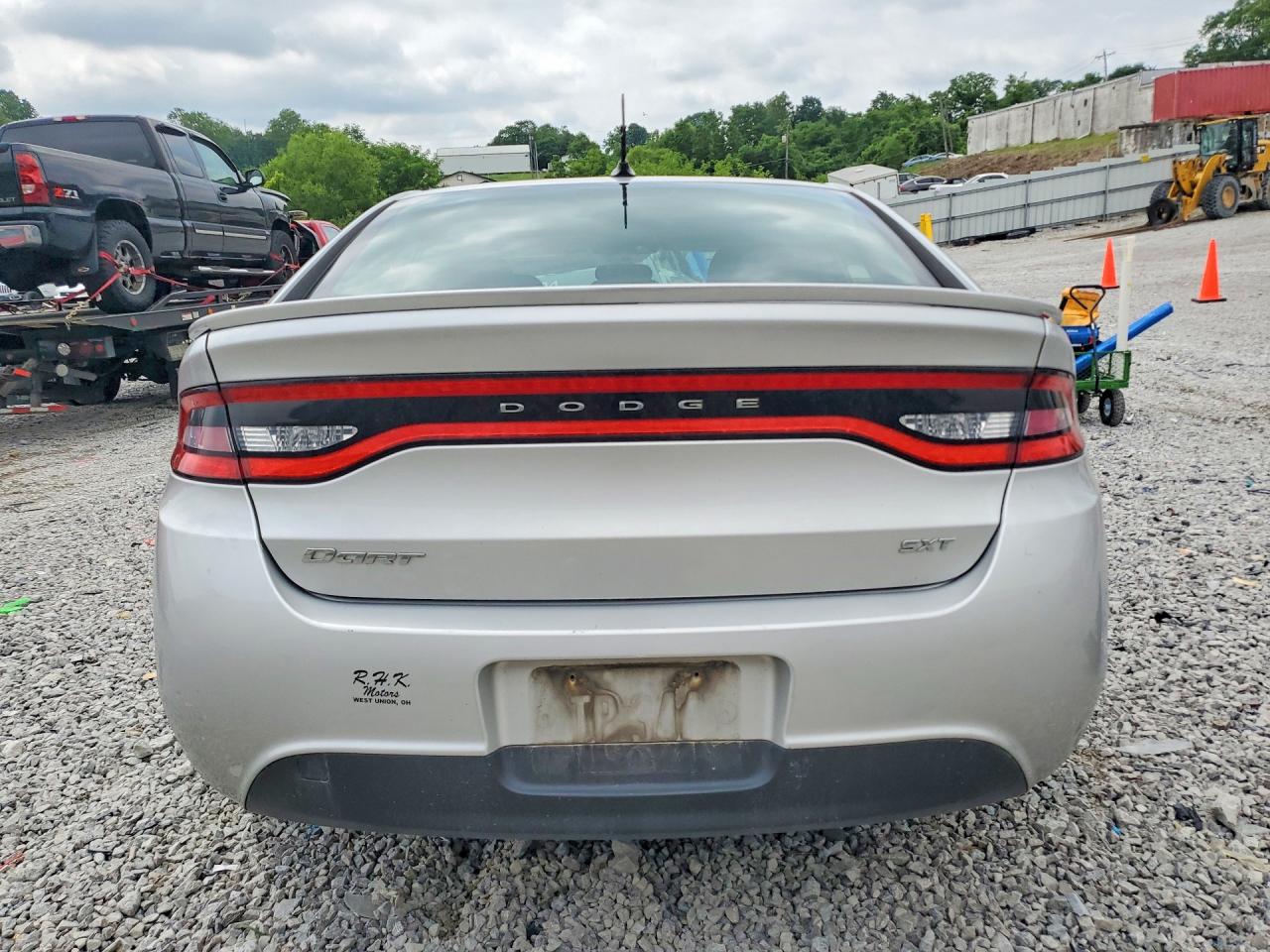 2013 Dodge Dart Sxt Silver vin: 1C3CDFBA0DD302594