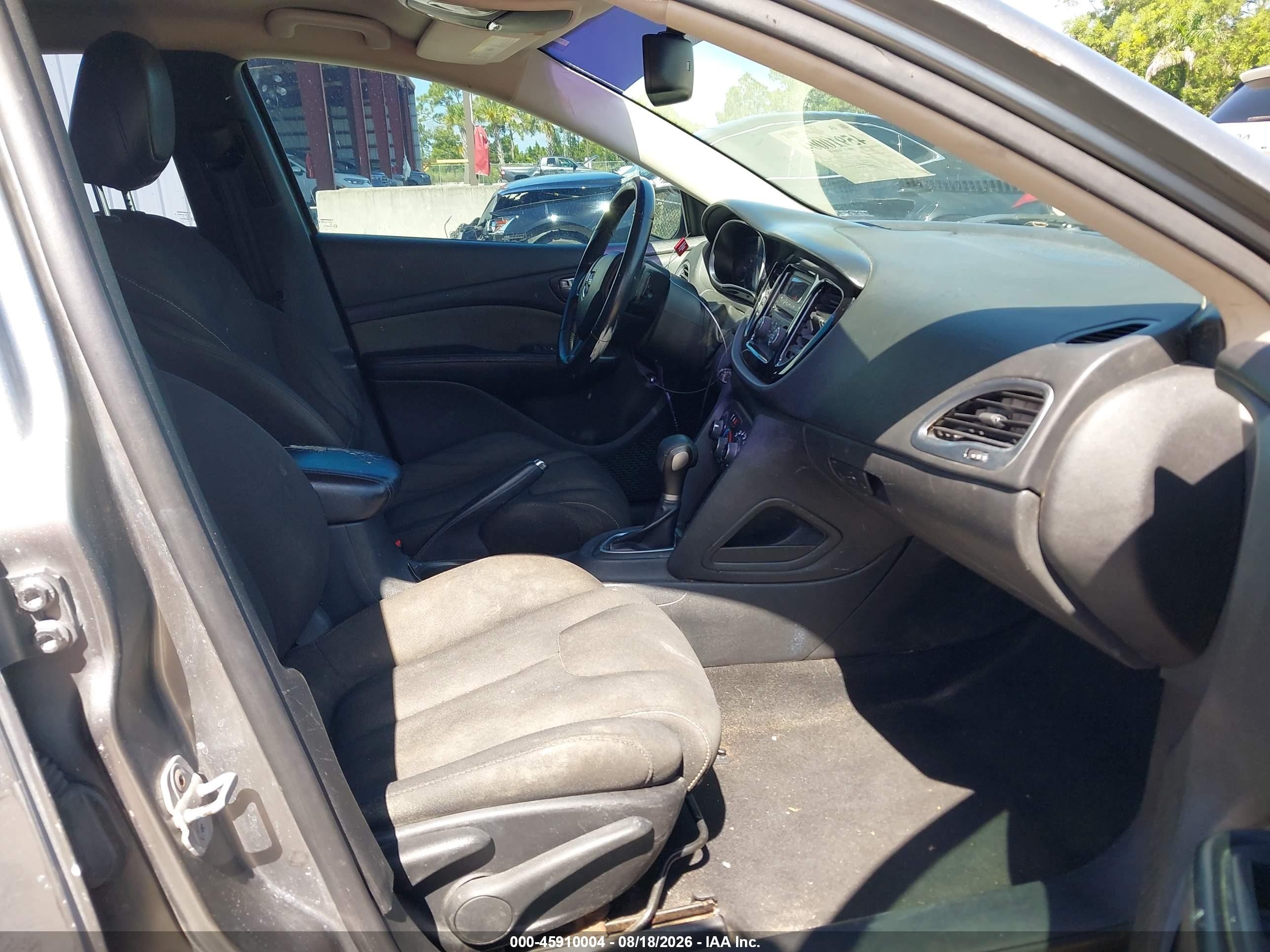 2013 Dodge Dart Sxt Серебряный vin: 1C3CDFBA0DD308489