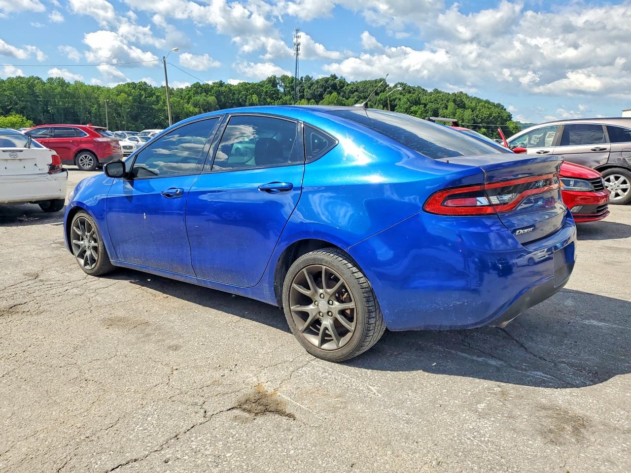 2013 Dodge Dart Sxt Blue vin: 1C3CDFBA0DD315720