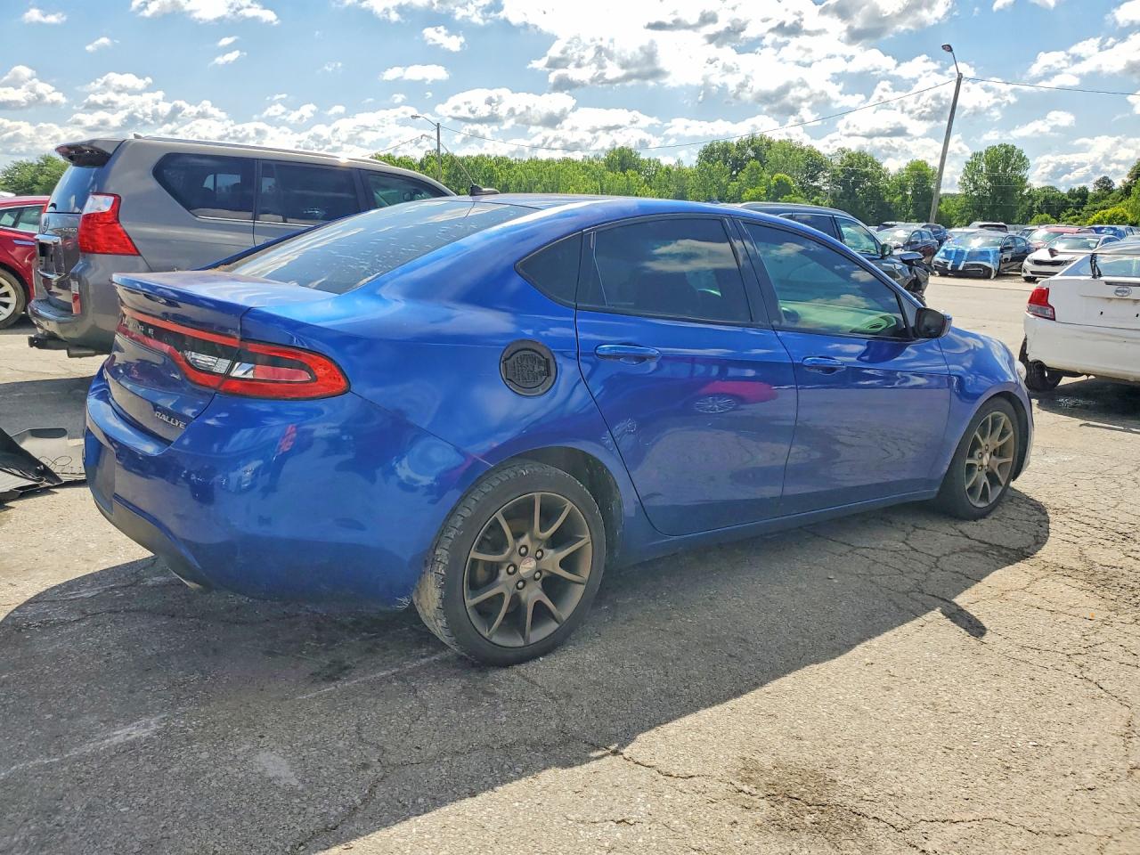 2013 Dodge Dart Sxt Blue vin: 1C3CDFBA0DD315720