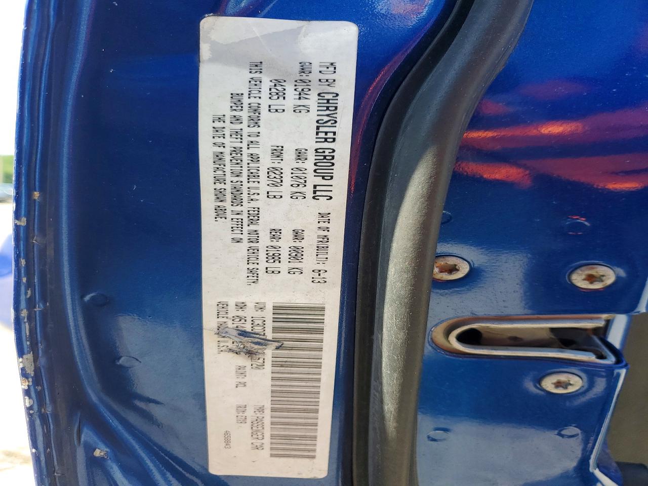 2013 Dodge Dart Sxt Blue vin: 1C3CDFBA0DD315720