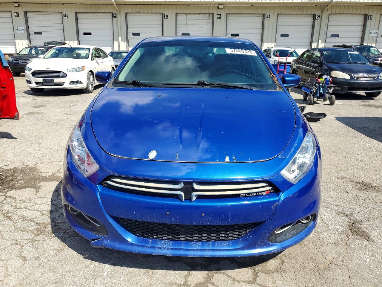 2013 Dodge Dart Sxt Blue vin: 1C3CDFBA0DD315720