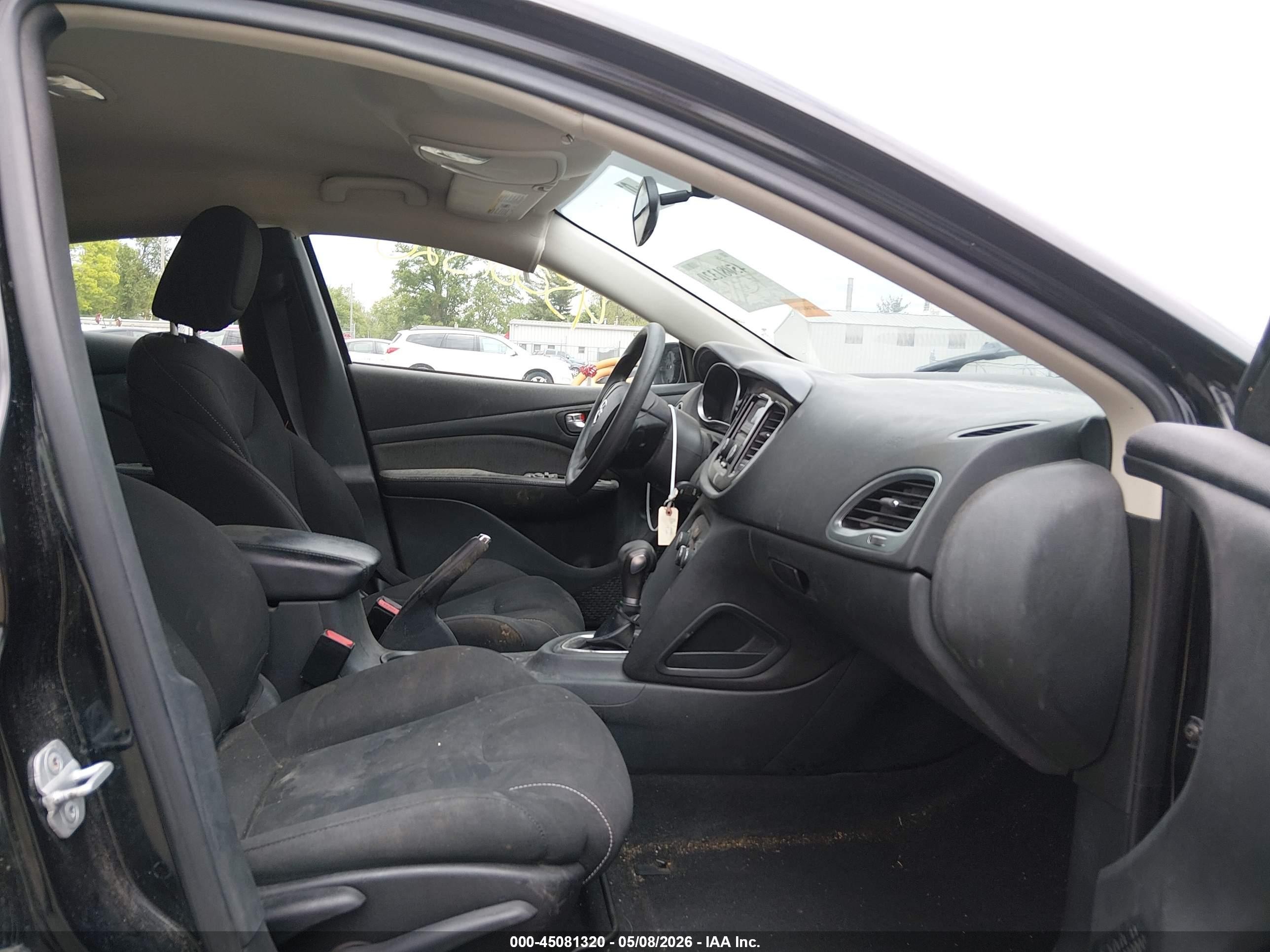 2013 Dodge Dart Sxt Black vin: 1C3CDFBA1DD159400