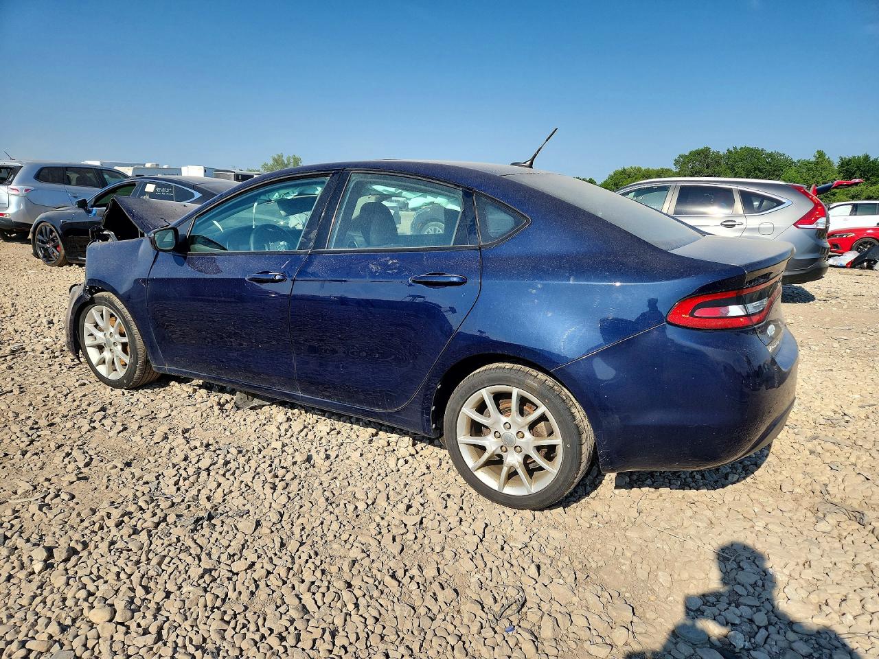 2013 Dodge Dart Sxt Blue vin: 1C3CDFBA1DD181865