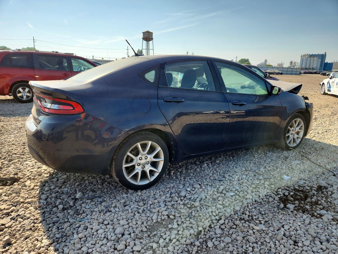 2013 Dodge Dart Sxt Blue vin: 1C3CDFBA1DD181865