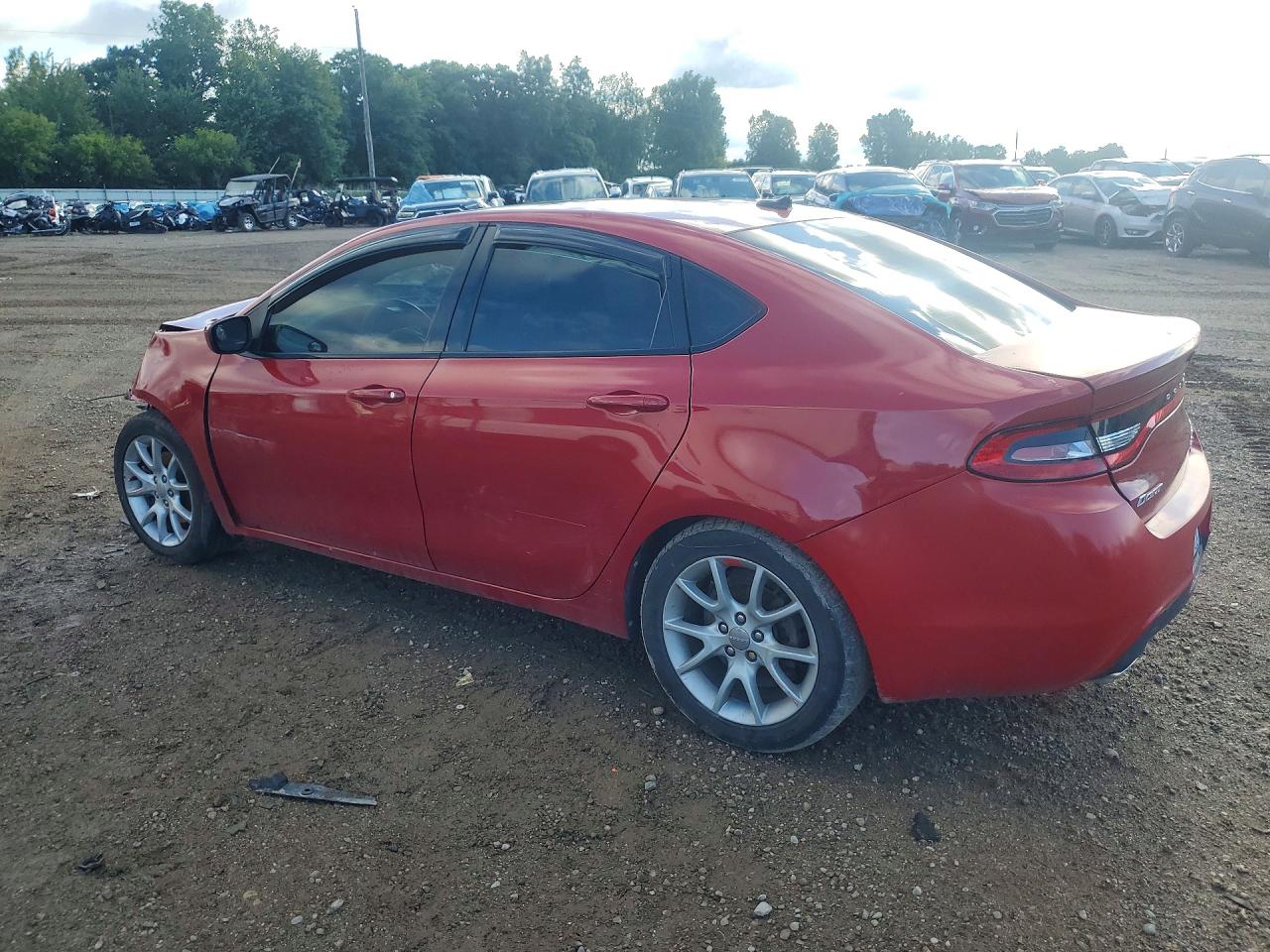 2013 Dodge Dart Sxt Red vin: 1C3CDFBA1DD198620