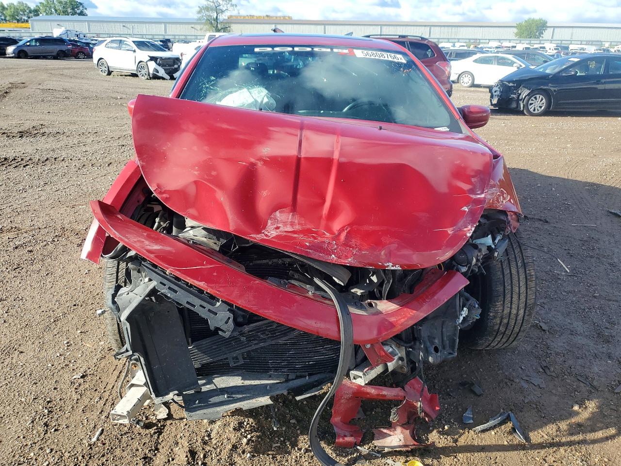 2013 Dodge Dart Sxt Red vin: 1C3CDFBA1DD198620