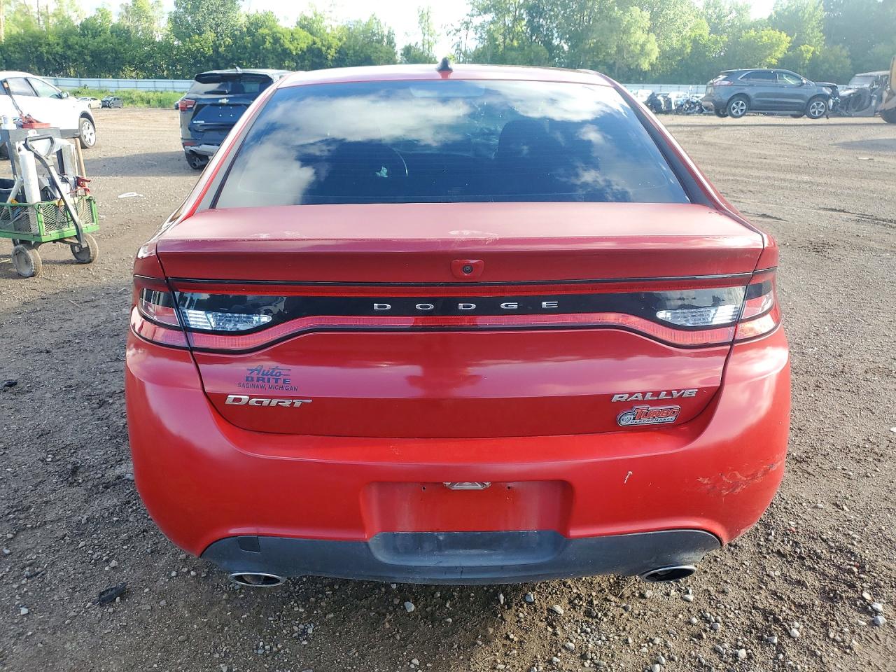 2013 Dodge Dart Sxt Red vin: 1C3CDFBA1DD198620