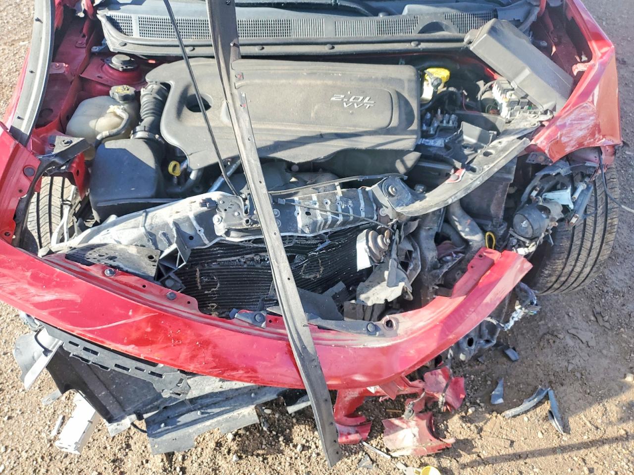 2013 Dodge Dart Sxt Red vin: 1C3CDFBA1DD198620