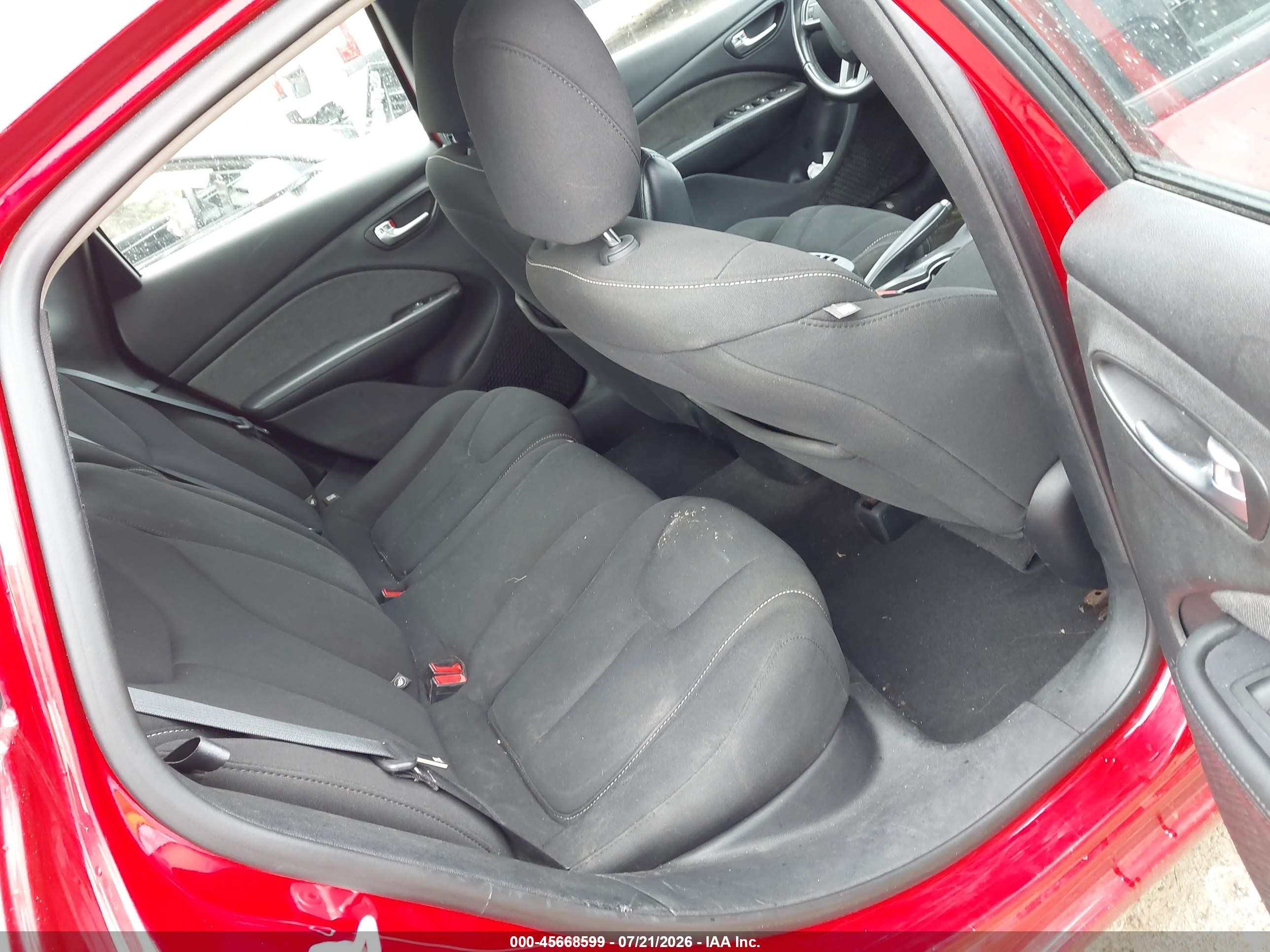 2013 Dodge Dart Sxt Red vin: 1C3CDFBA1DD210457