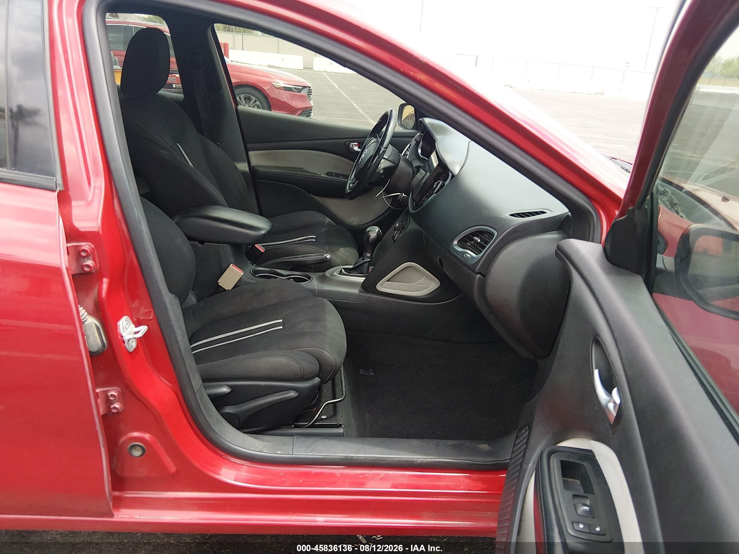 2013 Dodge Dart Rallye Red vin: 1C3CDFBA1DD241532