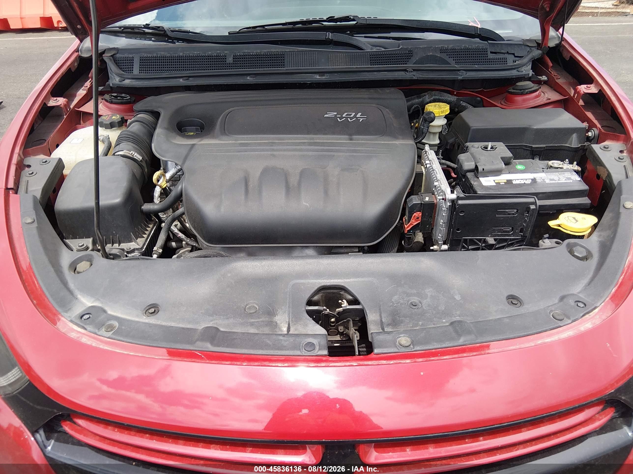 2013 Dodge Dart Rallye Red vin: 1C3CDFBA1DD241532