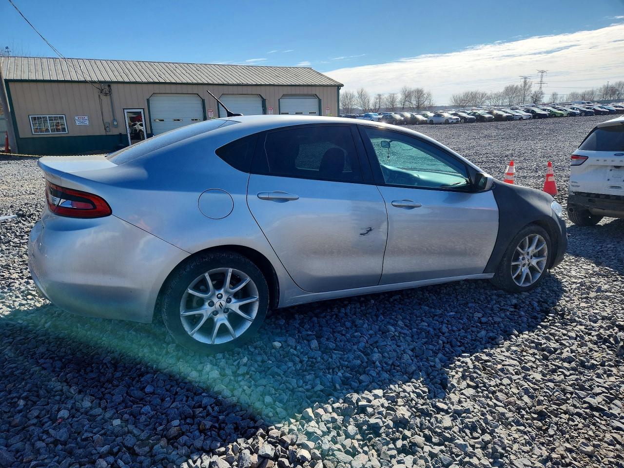 2013 Dodge Dart Sxt Серебряный vin: 1C3CDFBA1DD266480