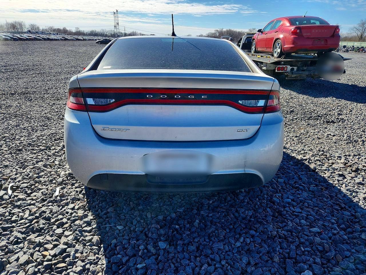 2013 Dodge Dart Sxt Серебряный vin: 1C3CDFBA1DD266480