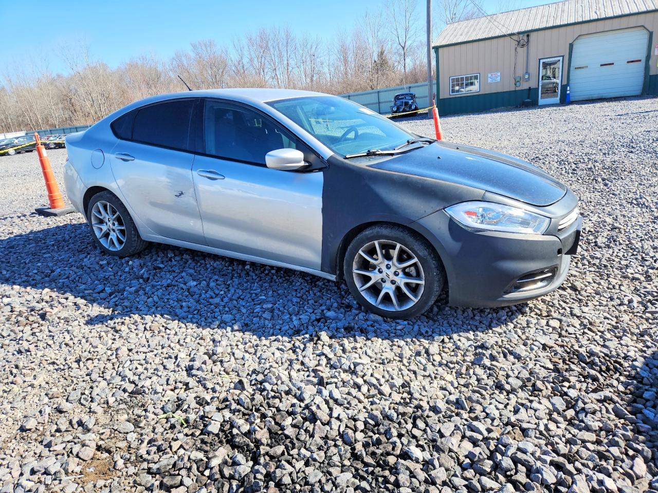 2013 Dodge Dart Sxt Серебряный vin: 1C3CDFBA1DD266480