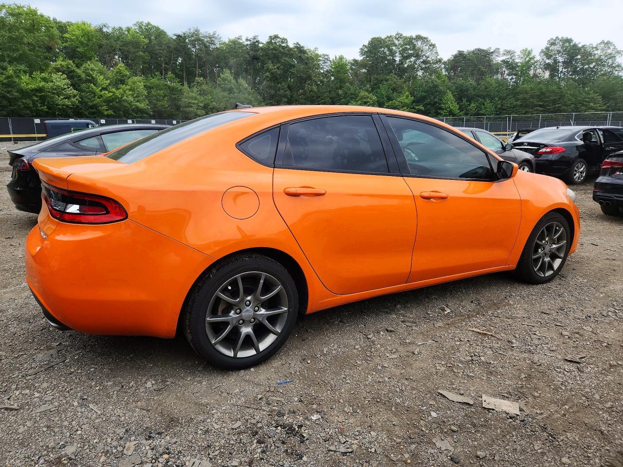 2013 Dodge Dart Sxt Orange vin: 1C3CDFBA1DD328623