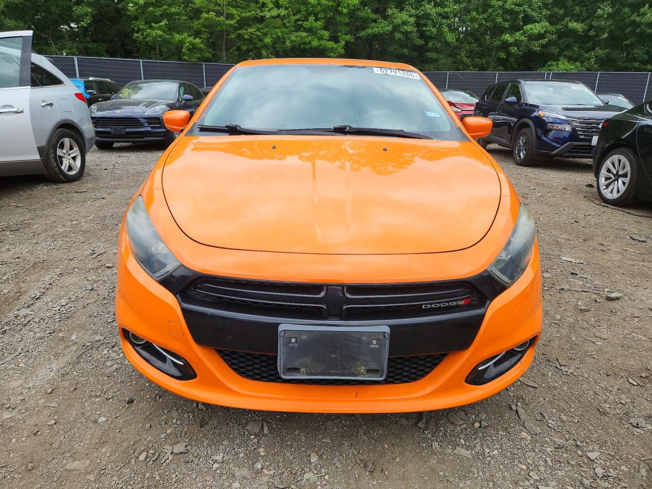 2013 Dodge Dart Sxt Orange vin: 1C3CDFBA1DD328623