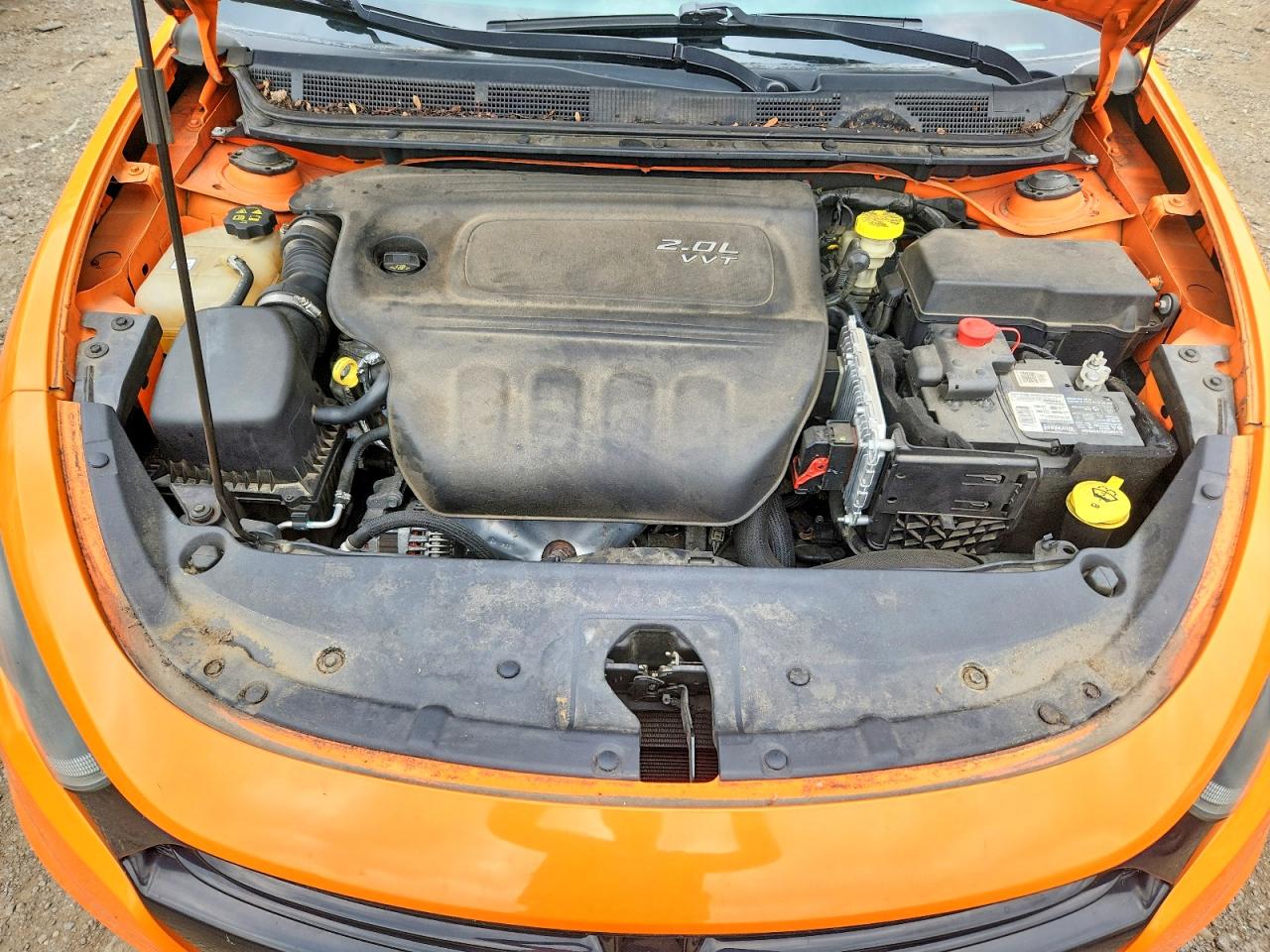 2013 Dodge Dart Sxt Orange vin: 1C3CDFBA1DD328623