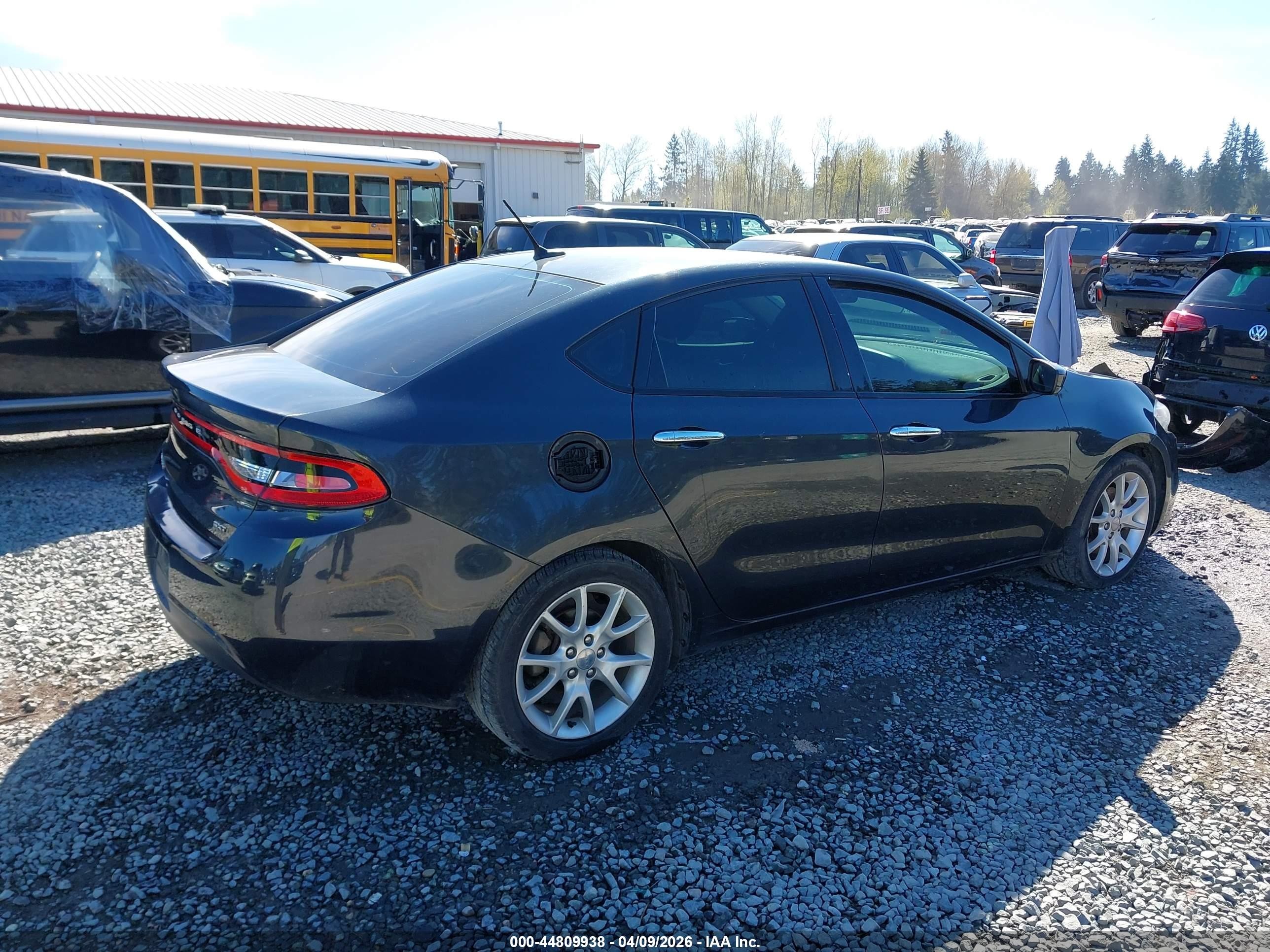 2013 Dodge Dart Sxt Gray vin: 1C3CDFBA1DD329691