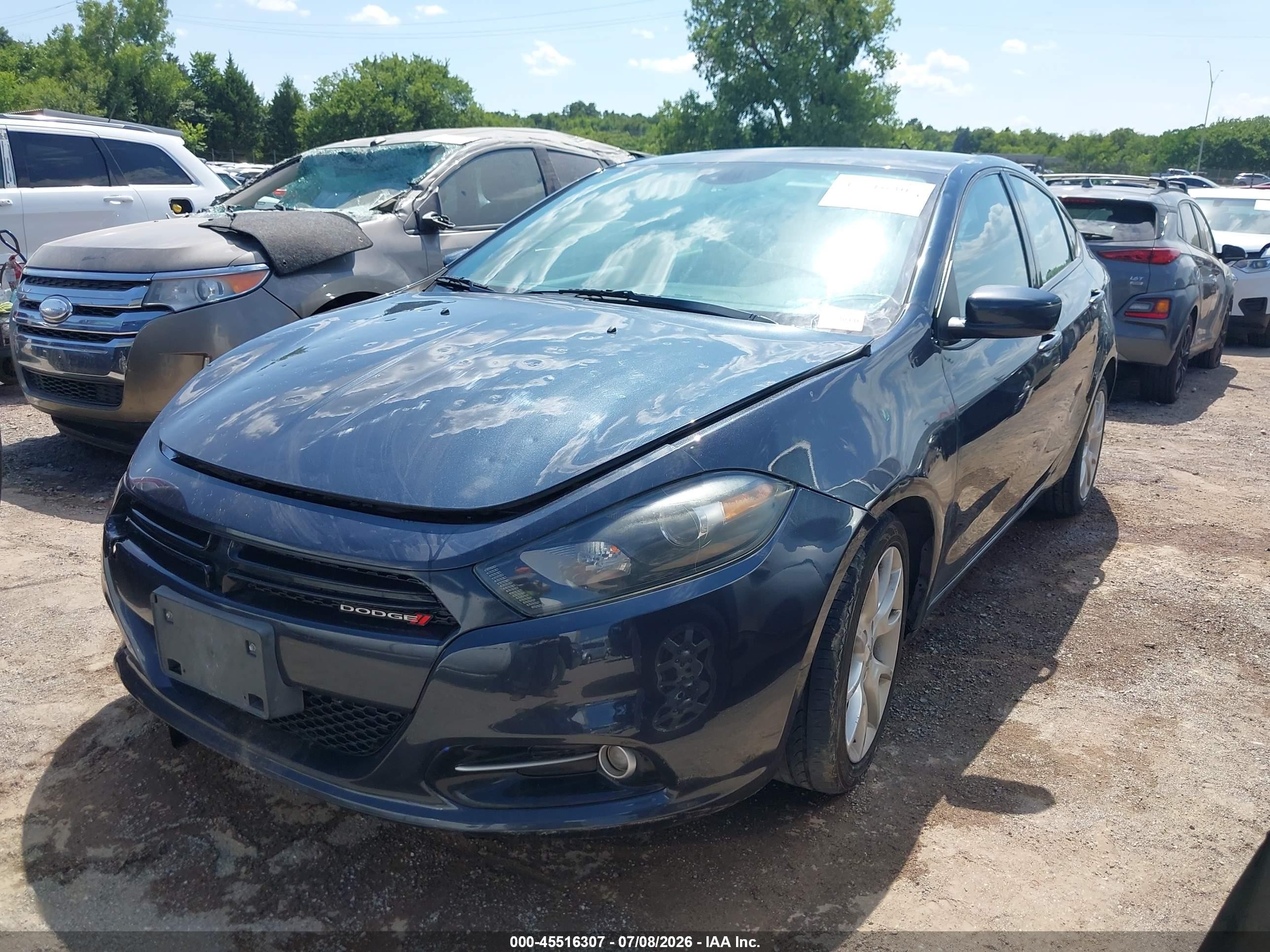 2013 Dodge Dart Sxt Black vin: 1C3CDFBA1DD336799