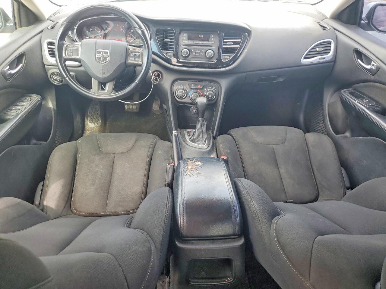 2013 Dodge Dart Sxt White vin: 1C3CDFBA1DD337791