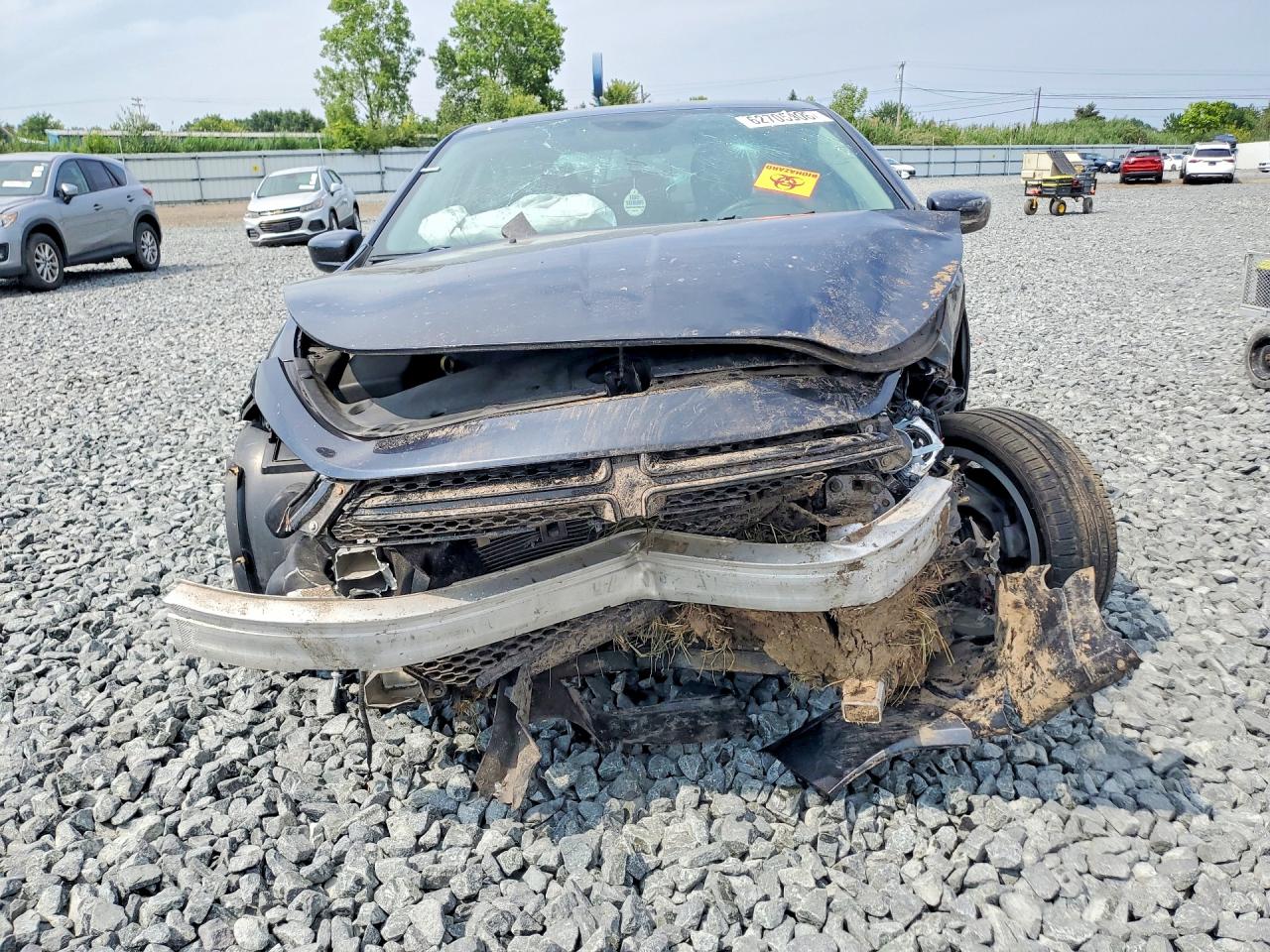 2013 Dodge Dart Sxt Синий vin: 1C3CDFBA1DD338617