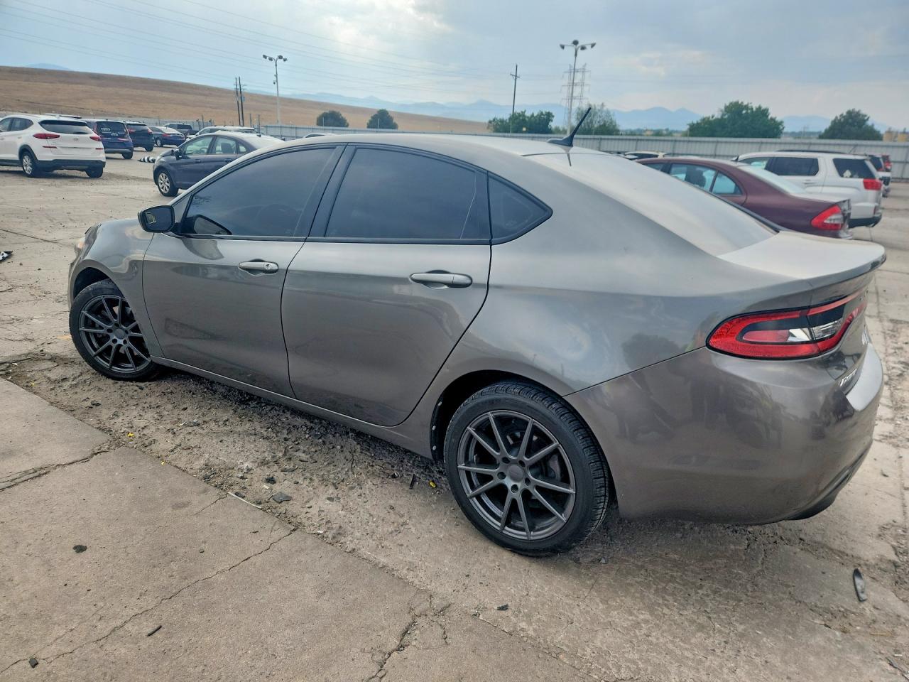 2013 Dodge Dart Sxt Gray vin: 1C3CDFBA2DD117785