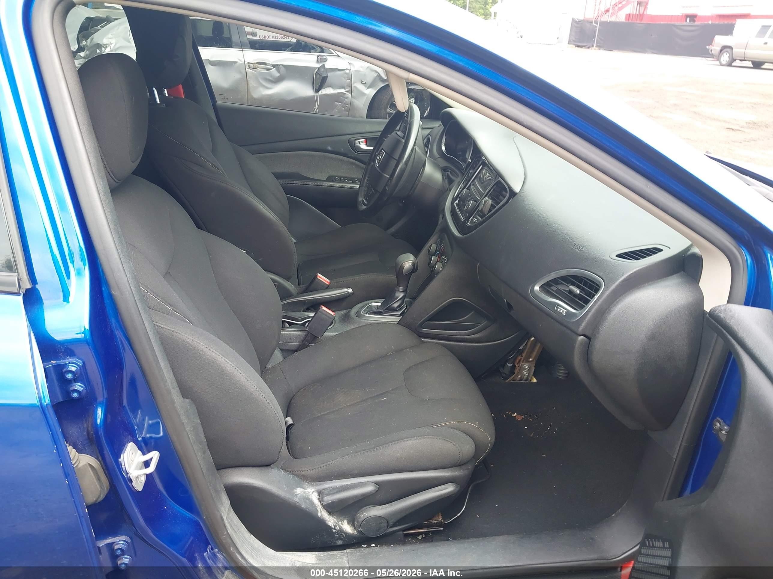 2013 Dodge Dart Sxt Blue vin: 1C3CDFBA2DD257271