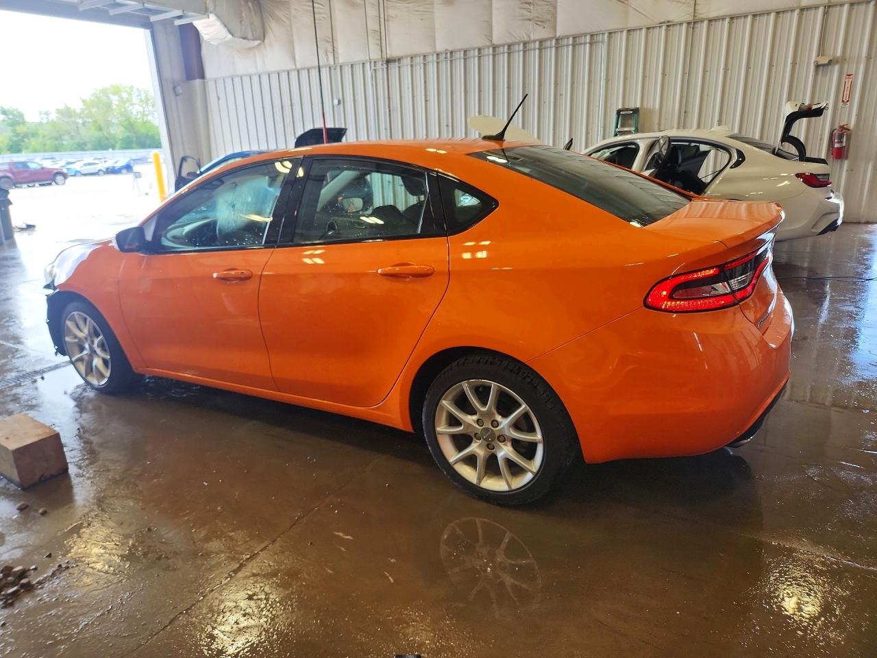 2013 Dodge Dart Sxt Orange vin: 1C3CDFBA2DD287791