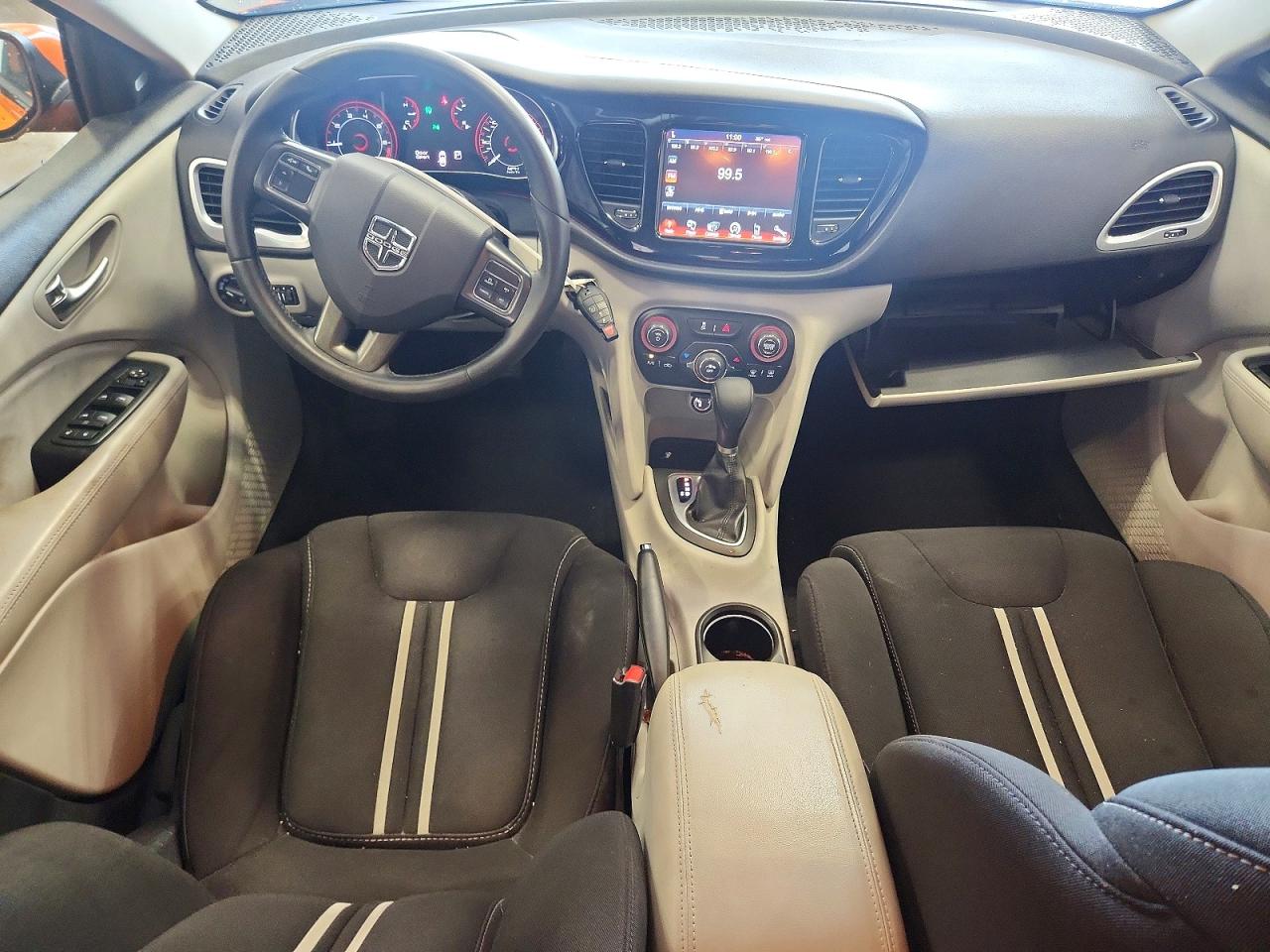 2013 Dodge Dart Sxt Orange vin: 1C3CDFBA2DD287791
