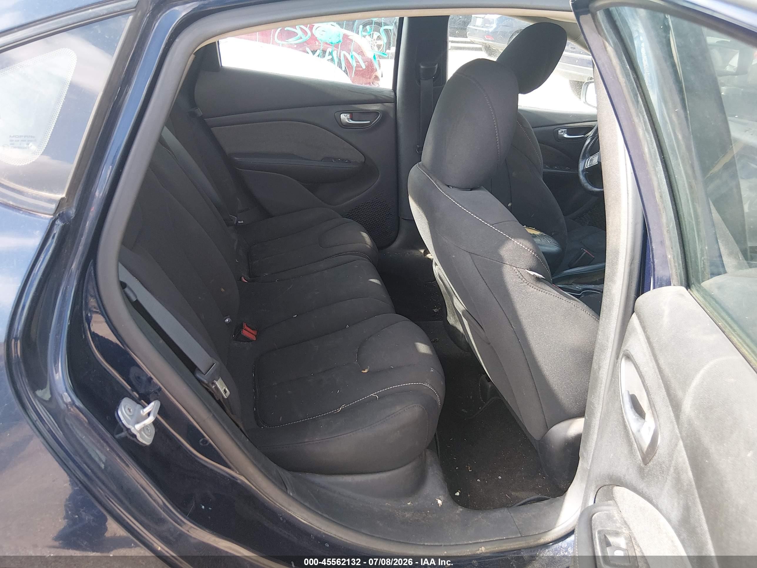 2013 Dodge Dart Sxt Dark Blue vin: 1C3CDFBA2DD288343