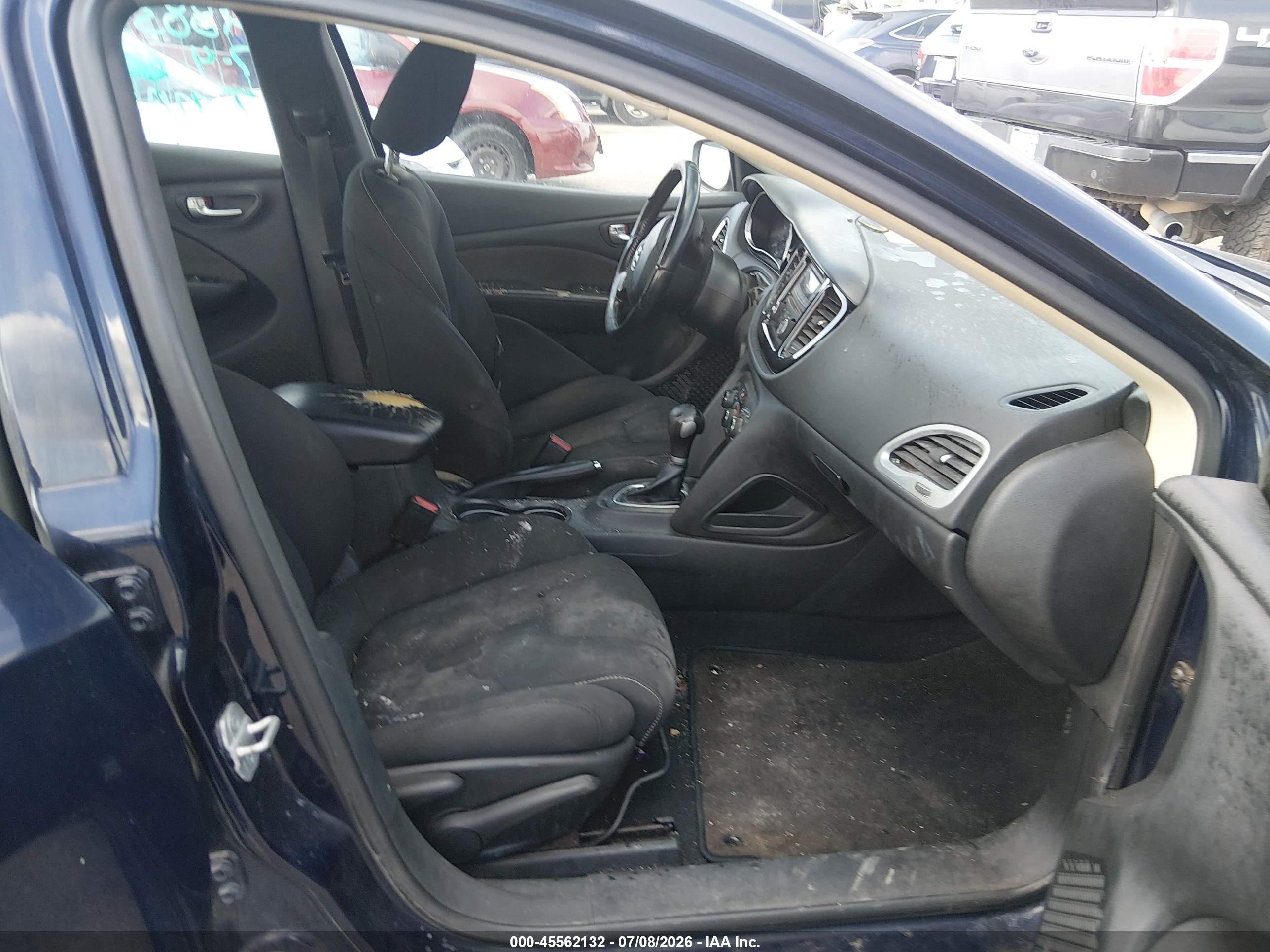 2013 Dodge Dart Sxt Dark Blue vin: 1C3CDFBA2DD288343