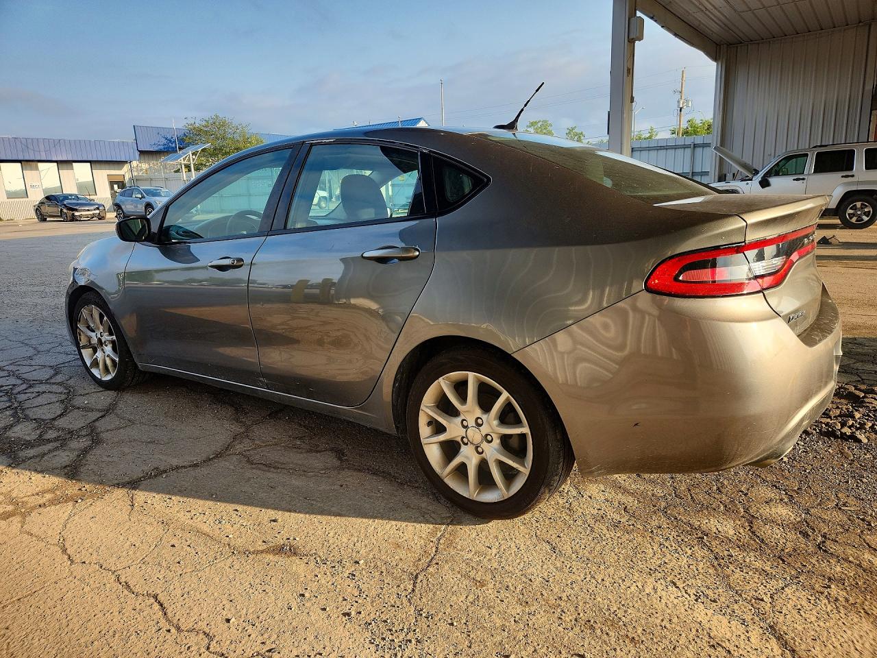 2013 Dodge Dart Sxt Gray vin: 1C3CDFBA2DD292926