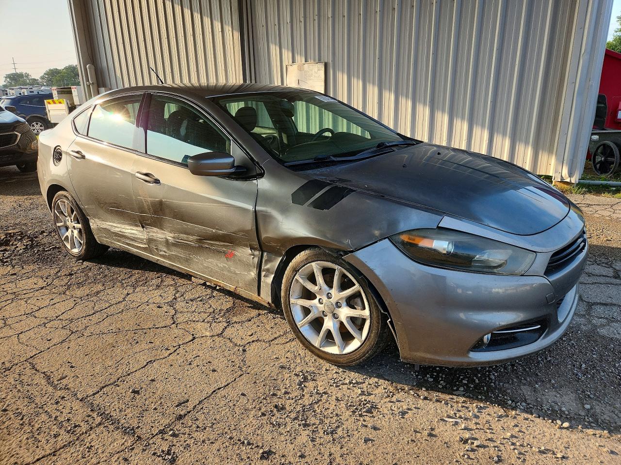 2013 Dodge Dart Sxt Gray vin: 1C3CDFBA2DD292926