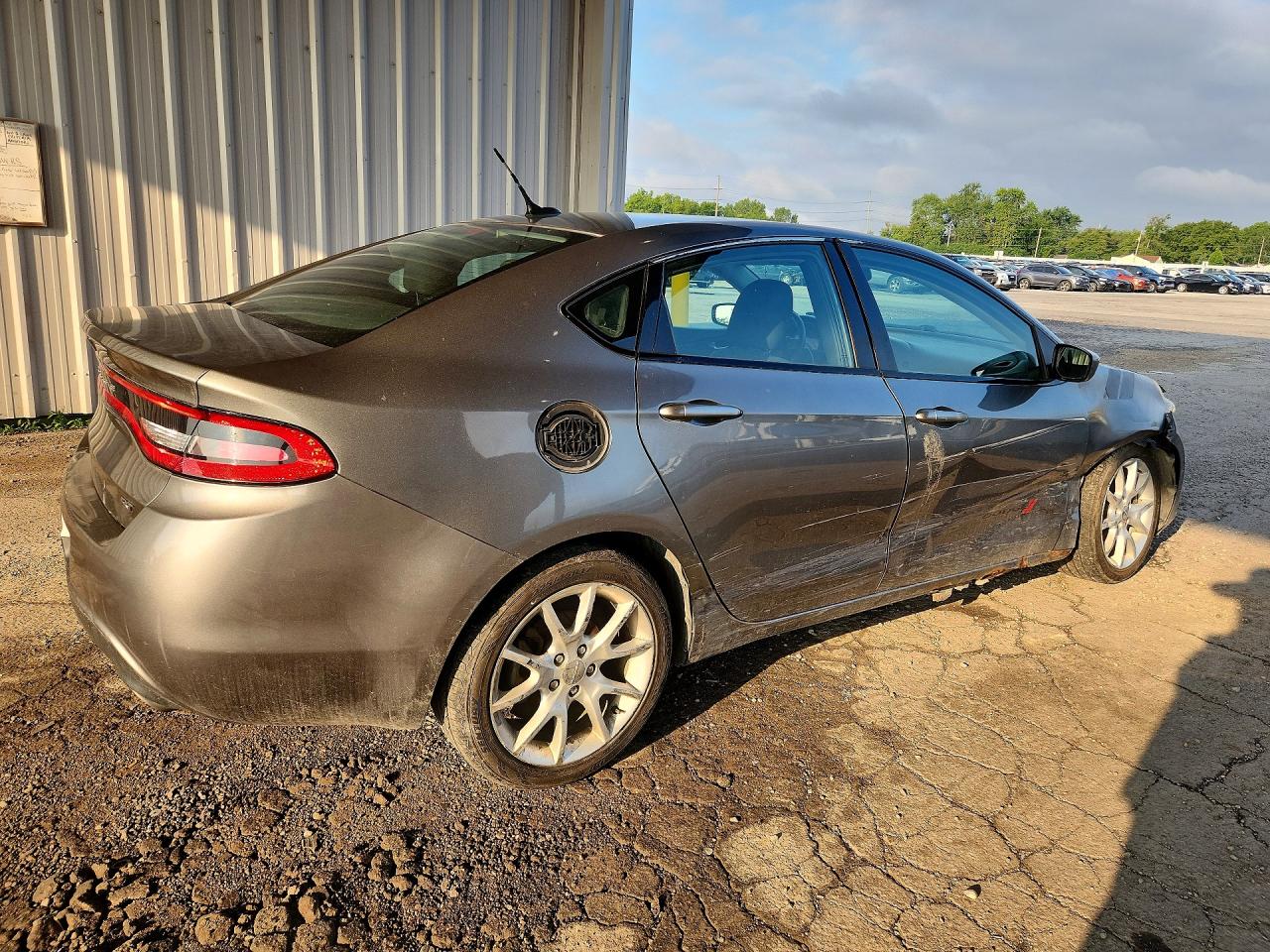 2013 Dodge Dart Sxt Gray vin: 1C3CDFBA2DD292926