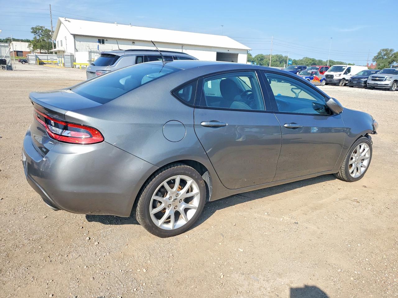 2013 Dodge Dart Sxt Gray vin: 1C3CDFBA2DD295518