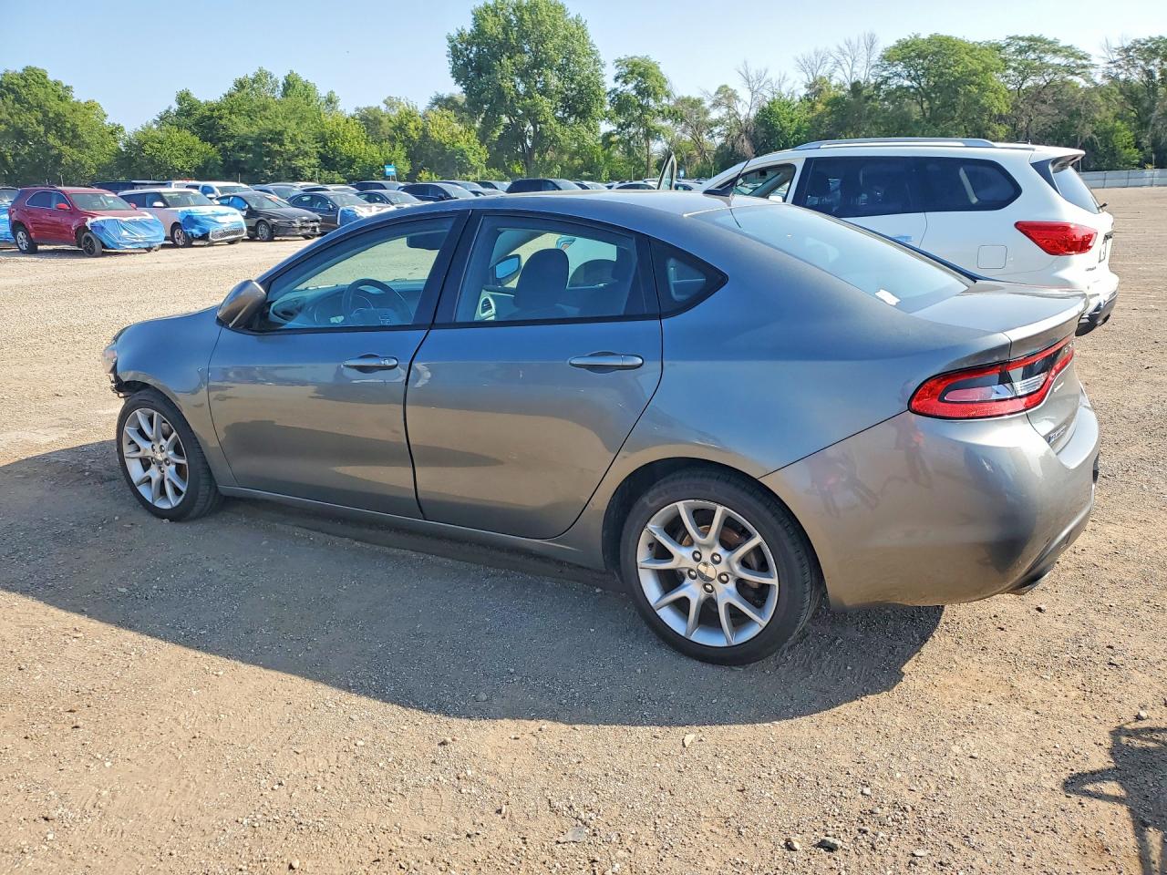 2013 Dodge Dart Sxt Gray vin: 1C3CDFBA2DD295518