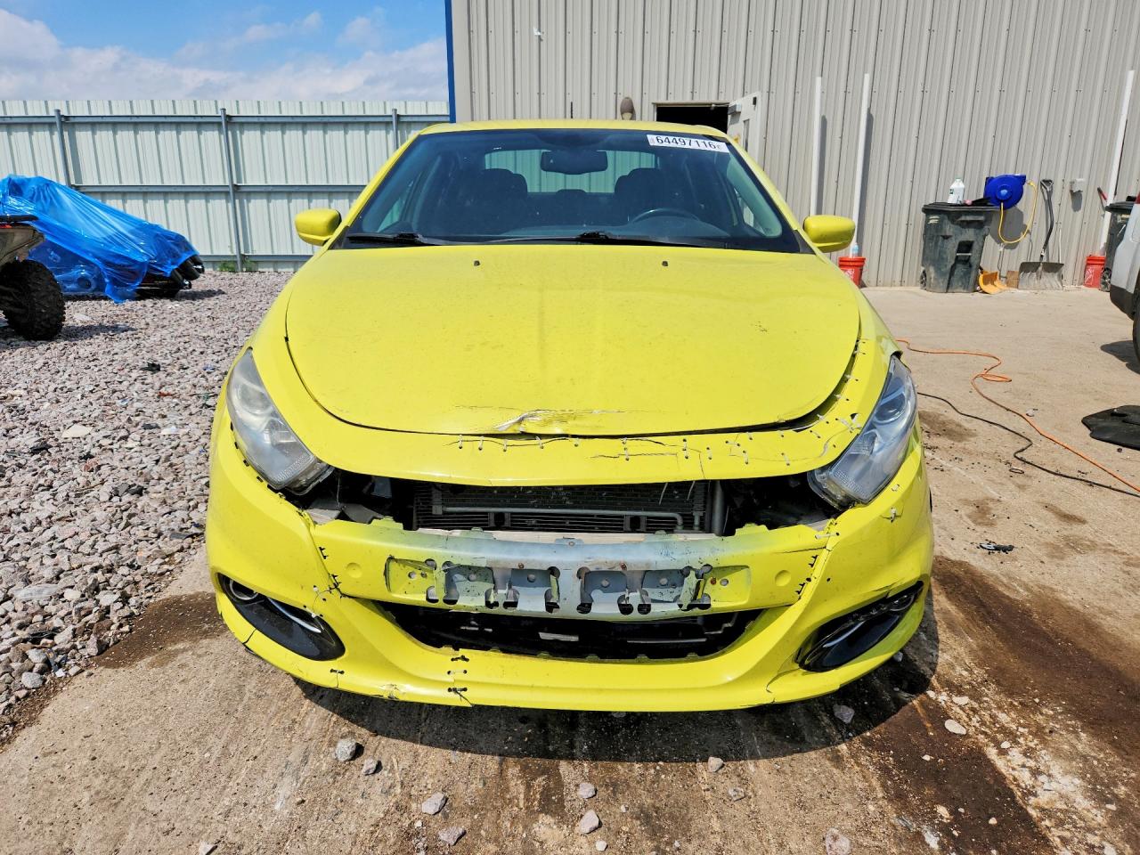 2013 Dodge Dart Sxt Yellow vin: 1C3CDFBA2DD298547