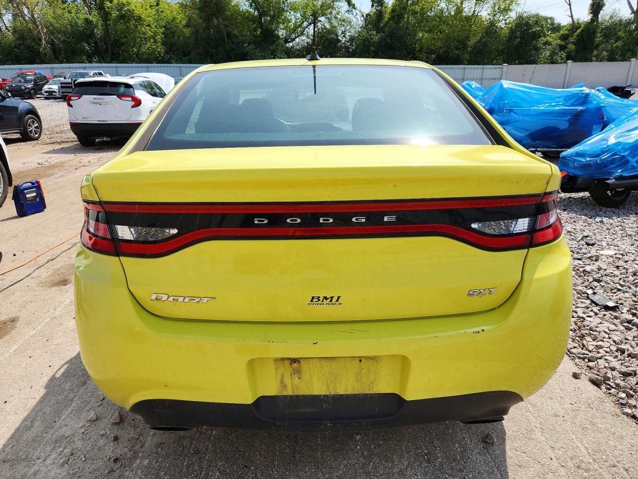 2013 Dodge Dart Sxt Yellow vin: 1C3CDFBA2DD298547