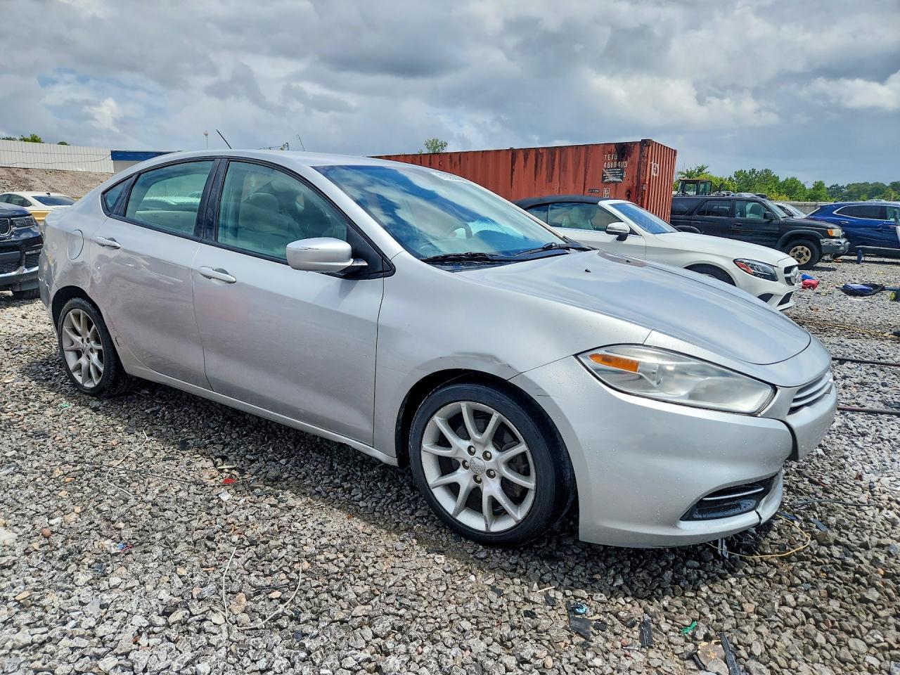 2013 Dodge Dart Sxt Gray vin: 1C3CDFBA2DD321373