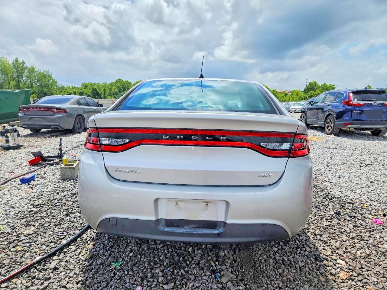 2013 Dodge Dart Sxt Gray vin: 1C3CDFBA2DD321373