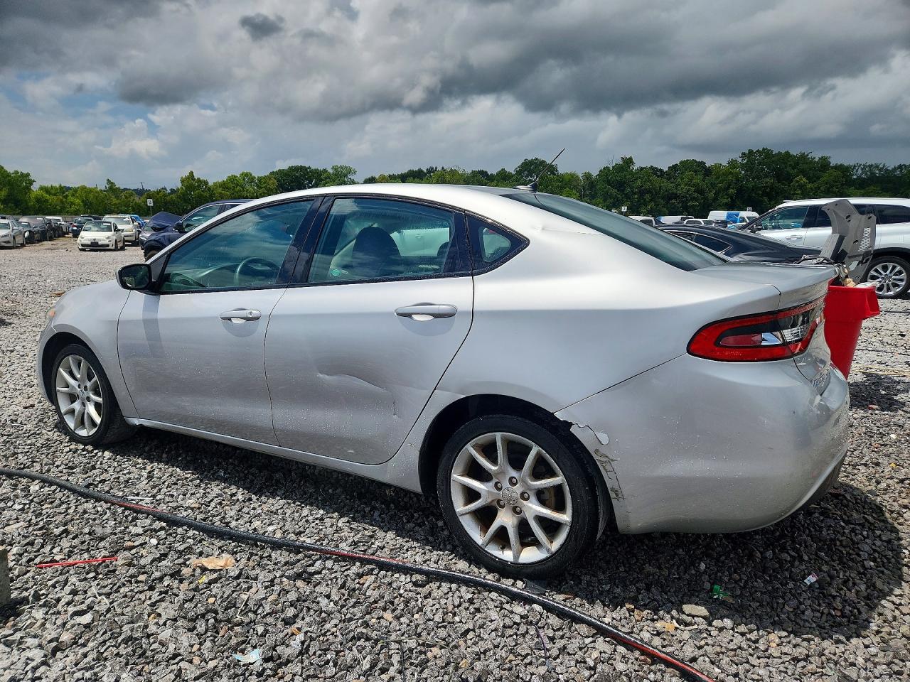 2013 Dodge Dart Sxt Gray vin: 1C3CDFBA2DD321373