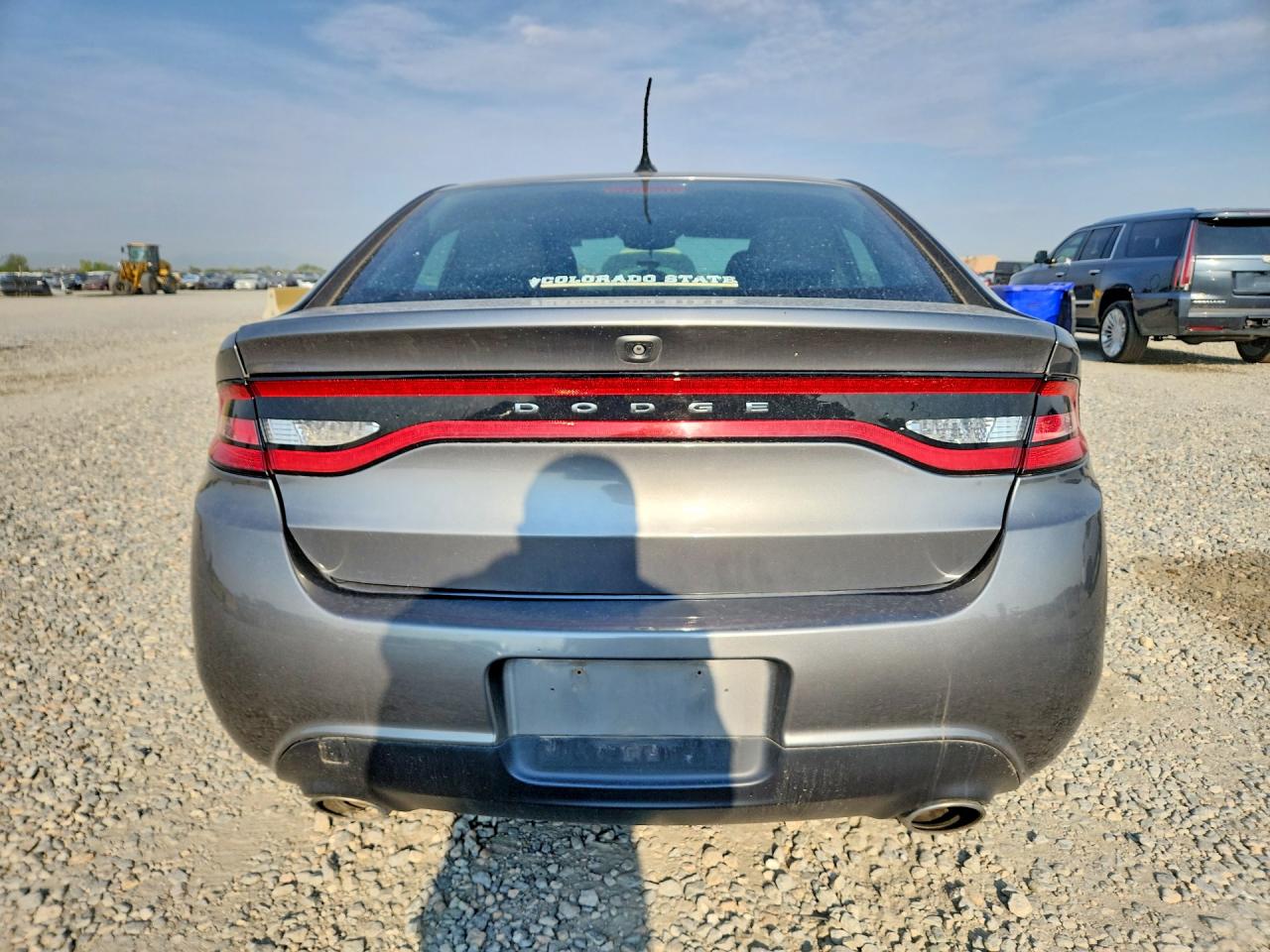 2013 Dodge Dart Sxt Gray vin: 1C3CDFBA2DD345592