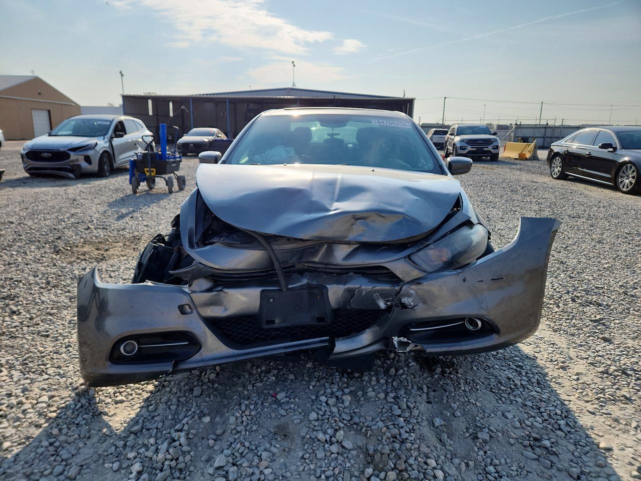 2013 Dodge Dart Sxt Gray vin: 1C3CDFBA2DD345592