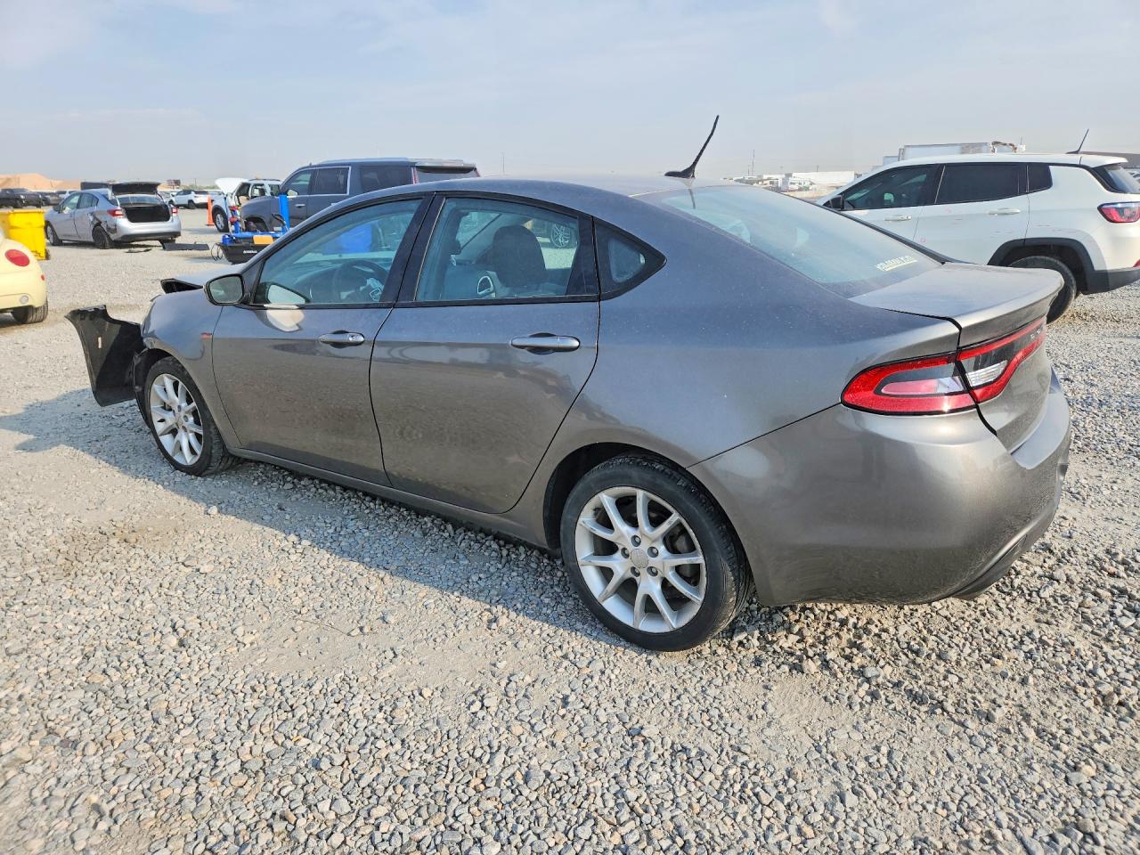 2013 Dodge Dart Sxt Gray vin: 1C3CDFBA2DD345592