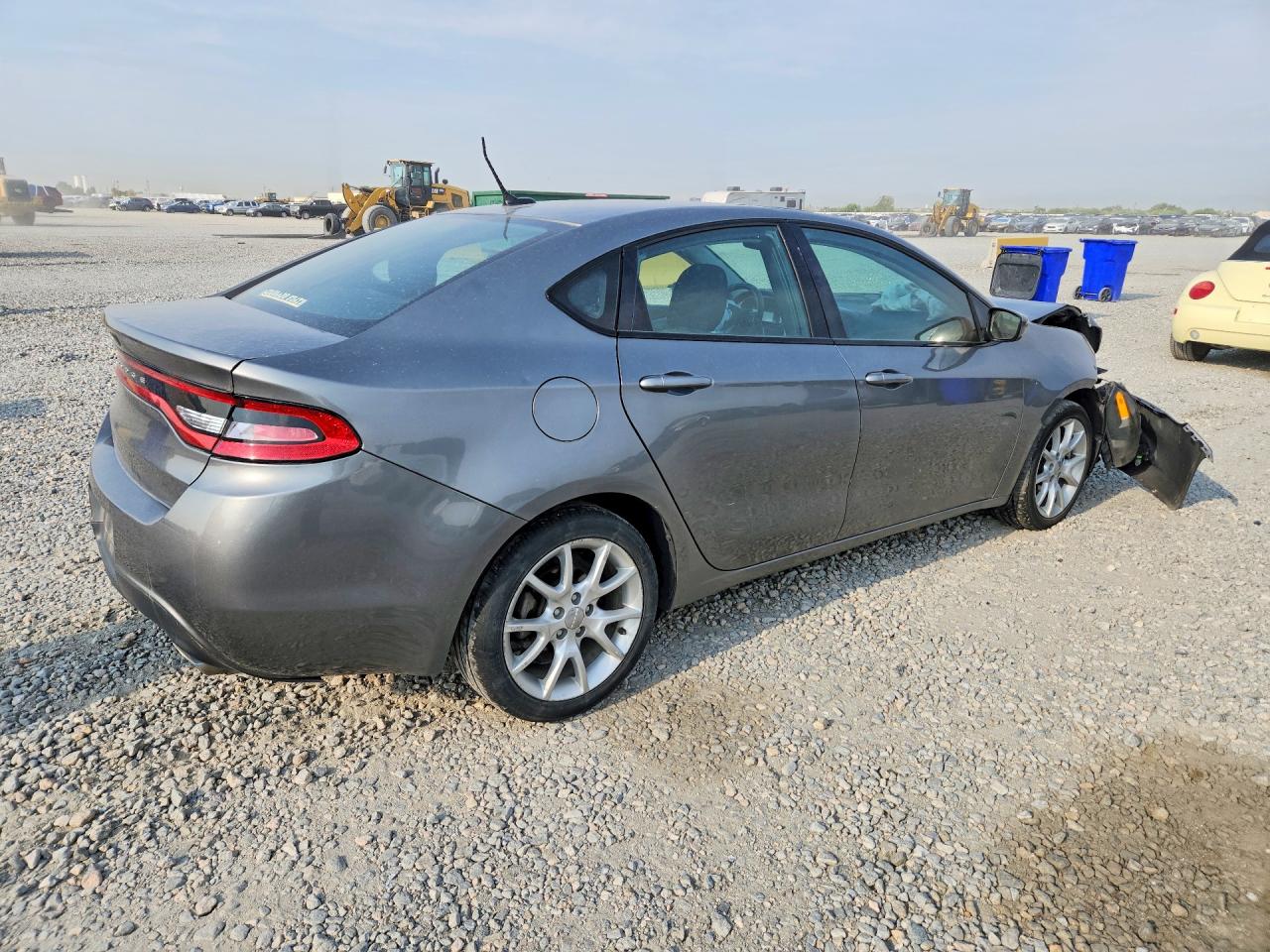2013 Dodge Dart Sxt Gray vin: 1C3CDFBA2DD345592