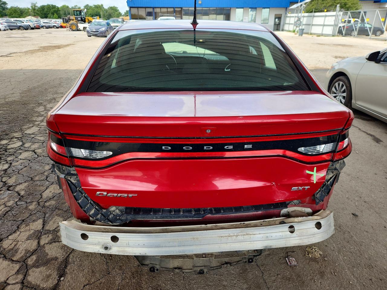 2013 Dodge Dart Sxt Red vin: 1C3CDFBA3DD105869